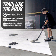 Better Hockey interlock detail demonstrating secure tool-free connections