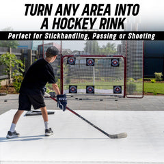 Better Hockey close-up of interlocking joints for quick tool-free setup