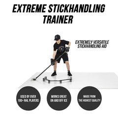 Better Hockey close-up of surface texture offering consistent puck glide and control