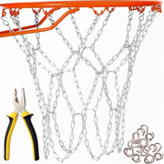 BETTERLINE front view of packaged metal chain net, ready to install and durable