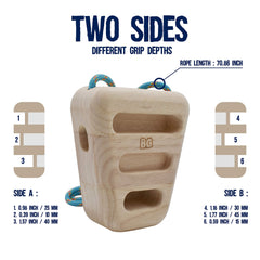 BG Climbing board mounted in doorway showing quick installation benefit