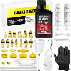 BIBOKLTIY front packaging showing complete brake bleed kit benefits