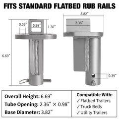 BIHAIT contact point close-up showing fit to rails for precise straightening control