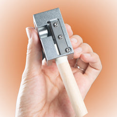 Billmart shaping module detail demonstrating tip contouring for better cue control