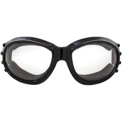 Birdz Eagle clear lens closeup highlighting clarity and night-ride visibility