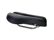 BiSaddle SRT 2.0 front profile showing streamlined shape and immediate comfort benefit