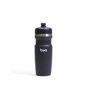Bivo Trio Mini front view in black showing compact insulated shape and branding benefit