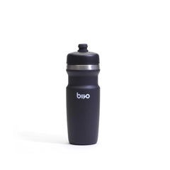 Bivo Trio Mini front view in black showing compact insulated shape and branding benefit