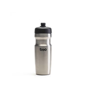 Bivo Trio Mini front view showing raw stainless finish and slim profile, durable and stylish