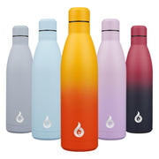 BJPKPK front view of 25 oz bottle showing sleek metal design and capacity benefit