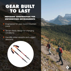 BLACK DIAMOND FlickLock adjuster detail for quick secure length changes