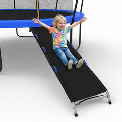 Blanketown front overview showing full slide and ladder for safer entry