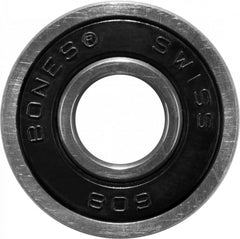 Bones close-up of removable rubber shield and nylon retainer for easy maintenance