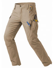 Boonlight front view showing clean khaki profile and versatile pockets