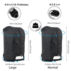 BOYEA & SKULLEAP folded cover compact in hand for easy storage