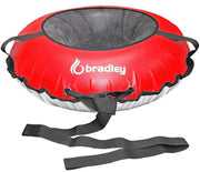Bradley front view of 42-inch outer cover showing size and bright color for family visibility
