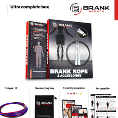 BRANK SPORTS handle texture detail illustrating grip and wrist control