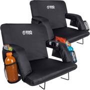 BRAWNTIDE front view of seat showing 3-inch foam cushion and roomy seating comfort