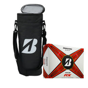 Bridgestone Tour B RX box front view showing premium packaging and performance benefits