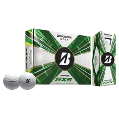 bridgestone Golf ball on tee in action illustrating increased distance and confident launch