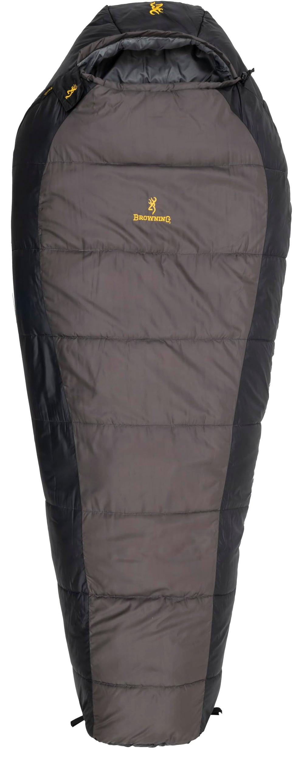 Browning Endeavor front view showing two-tone shell and mummy shape for warmth