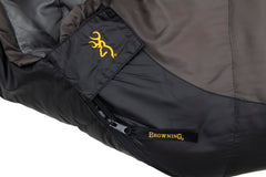 Browning Endeavor next to a backpack for size comparison and packing convenience