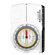 Brunton TruArc5 front view showing compass face and baseplate for reliable navigation