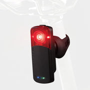 Bryton Gardia R300L front profile shows compact radar and light for safer rides