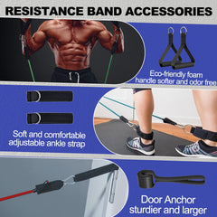 BSJ BESTGYM door anchor detail showing safe anchor point for cable-style exercises