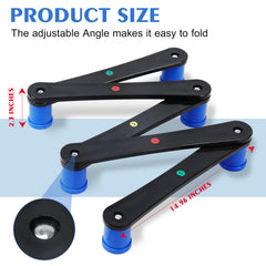 Btlwpy joint close-up highlighting smooth adjustable pivot for precise drills