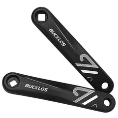 BUCKLOS crank arm front view showing shape and finish, durable replacement