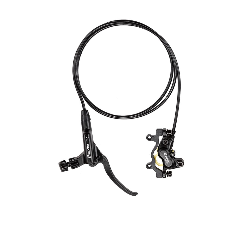 BUCKLOS front assembled brake set showing clean fit and improved control