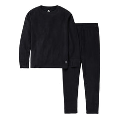 Burton front view of kids fleece set showing cozy warmth and streamlined fit