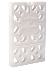 Business & Pleasure Co. Breeze Block inside cooler tote keeping bottles chilled