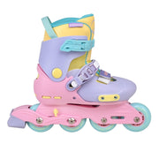 C SEVEN frontal view showing skate design and protective shell for confidence