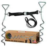 Cajun Tie Downs front packaging showing kit and benefits