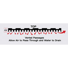 Caliber TraxMat beside ruler showing 72 inch length for correct fit