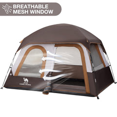 CAMEL CROWN fabric close-up highlighting waterproof PU2000 coating and durability