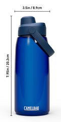 CamelBak Thrive Chug with hand on integrated handle illustrating easy carry