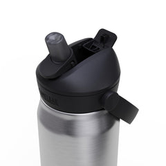 CamelBak Thrive held in hand to show 25oz scale and comfortable soft carry handle