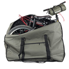 CamGo front view in army green showing full bag protection and portability