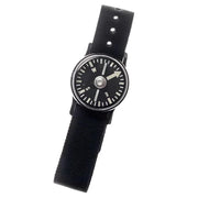 Cammenga J582T front view showing compact aluminum case and readable dial benefit visibility