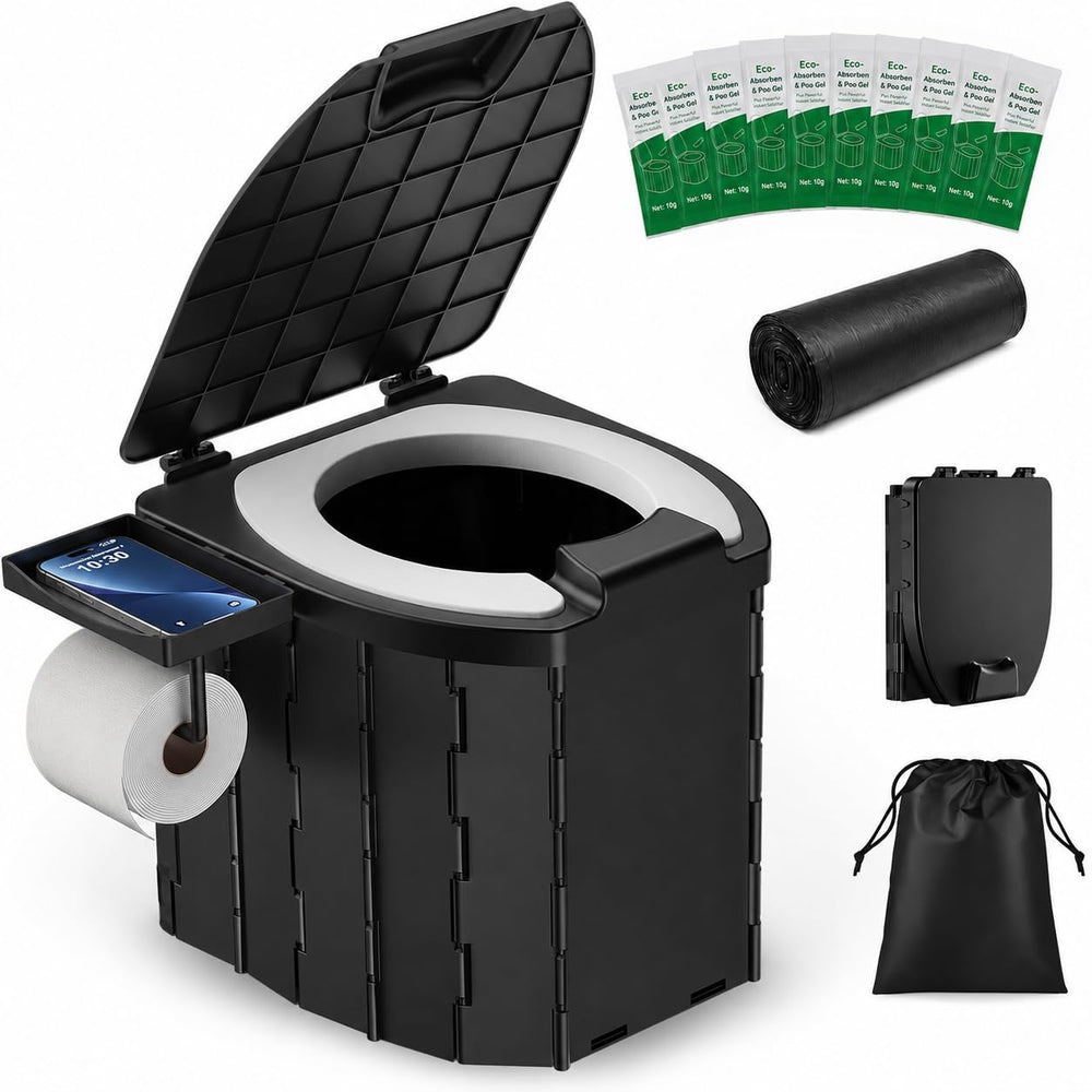Carry360 folded front view compact for easy transport and storage