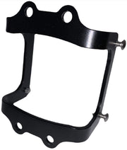 Cascade bracket mounted on Rad Power front rack showing secure bottle placement and durability