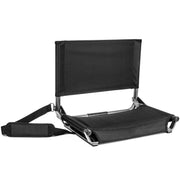 Cascade Mountain Tech front view showing wide padded seat for comfortable seating