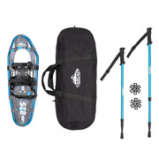 Cascade Mountain Tech Navigator front view showing frame and decking for stable flotation