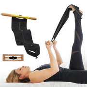 CASTLE FLEXX front view showing Gold Large bar and non-slip grip for stability