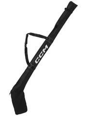 CCM stick bag closeup of padded strap and adjustable buckle for comfort