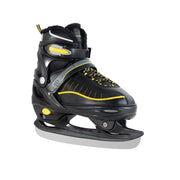 CCUNSZI front profile of skates showing fit and shell for immediate comfort