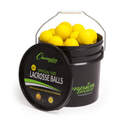 Champion Sports bucket front view showing 36 regulation balls and easy storage
